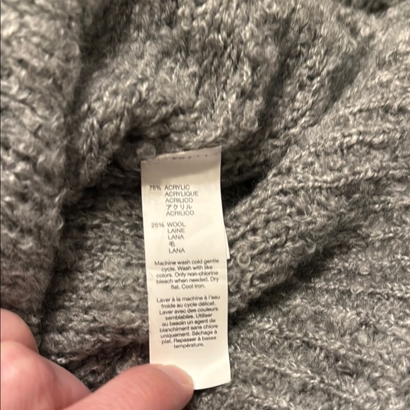 GAP Gray Cozy Cardigan Sweater - Picture 4 of 4